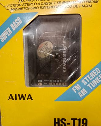walkman aiwa ha t19 nuovo