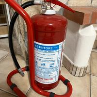 Estintore con piantana