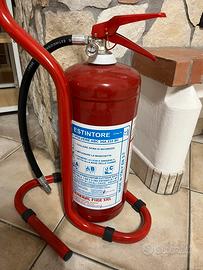 Estintore con piantana