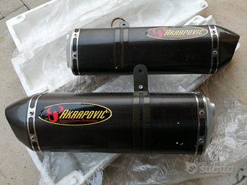 Coppia Scarichi Terminali Akrapovic ZX-10R Kawasak