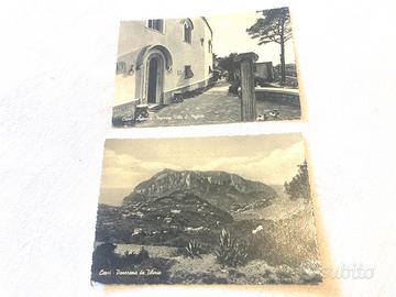 2 Cartoline Capri e Anacapri Anni ‘50 - R. Renza