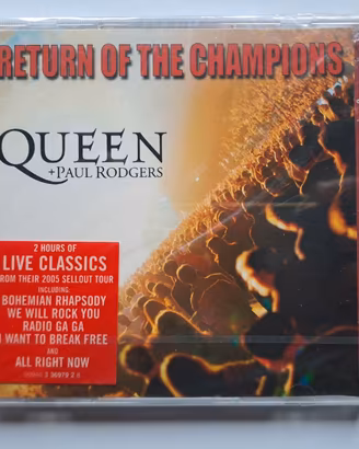 CD Queen & Paul Rodgers - Return of the champions