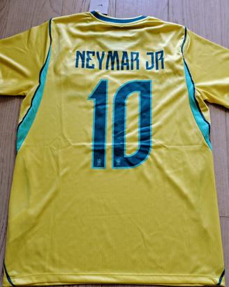 T-shirt calcio Brasile 2026 numero 10 Neymar tg M