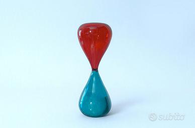 Clessidra VENINI - Fulvio Bianconi - ROSSO / VERDE