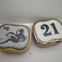 2 Scatoline porta pillole anni 60 -70