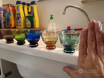 Set bicchieri da liquore