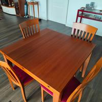 tavolo e 4 sedie Calligaris 