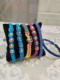 Bracciali macramè 3 PZ   personalizzabile 