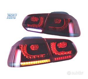 FANALI VOLKSWAGEN VW GOLF 6 FULL LED DINAMICI SCUR
