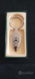 portachiavi mercedes design "Bruxelles"  Cromato 