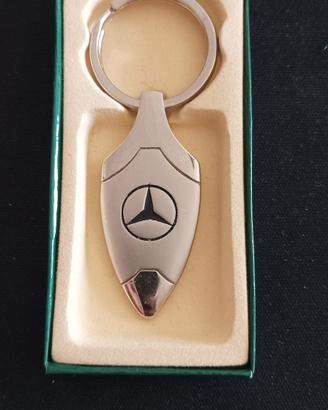 portachiavi mercedes design "Bruxelles"  Cromato 
