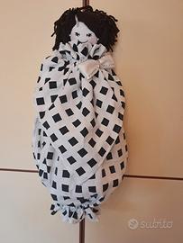 porta sacchetti artigianale 