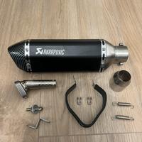 Terminale Akrapovich Moto Universale (125-1000cc)