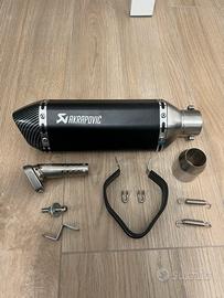 Terminale Akrapovich Moto Universale (125-1000cc)