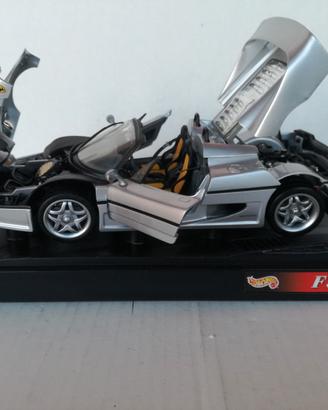 Modello auto ferrari f50 cabrio grigia no burago