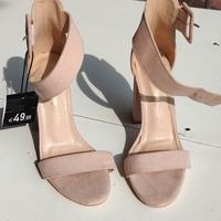 Scarpe sandali con tacco 10cm