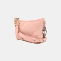 Borsa a tracolla CHANEL in pelle di vacchetta rosa
