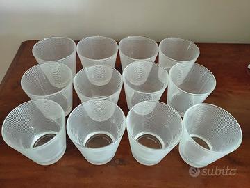 bicchieri da acqua vintage