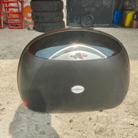 Borse laterali moto kappa 40 con  Vstrom 650