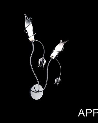 Lamp Patrizia Volpato applique Giglio 