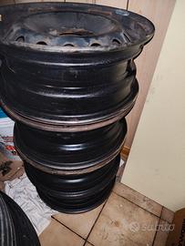 Cerchi acciaio Fiat panda 169 13" et 35 
