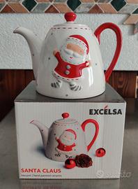 Teiera Natalizia Excelsa in ceramica