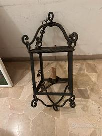 Lanterna ferro battuto