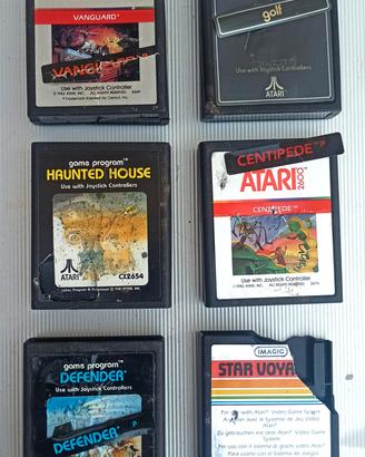 atari 2600 lotto videogiochi cassette leggi bene 