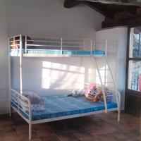 letto a castello Ikea da una piazza e mezza parte 