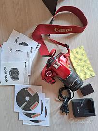 Fotocamera Canon EOS 1100D in buone condizioni