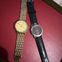 Orologio gucci e versace