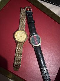 Orologio gucci e versace