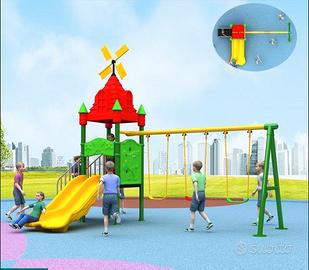 Torretta Holland 1 scivolo 3 altalene