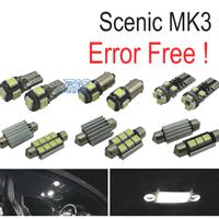 KIT 17 LAMPADE LED INTERNE 2009-2016 PER RENAULT S