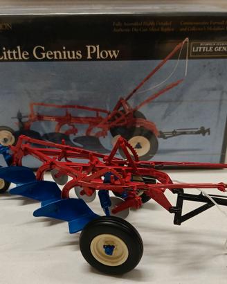 3 BOTTOM LITTLE GENIUS PLOW - scala 1/16 ERTL PREC