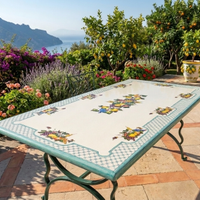 TAVOLO IN PIETRA LAVICA MIS. 200X100 CM. IN ITALIA