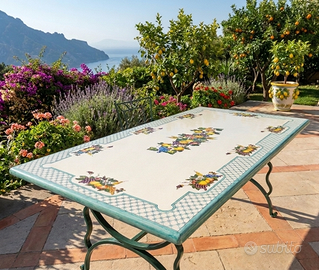 TAVOLO IN PIETRA LAVICA MIS. 200X100 CM. IN ITALIA