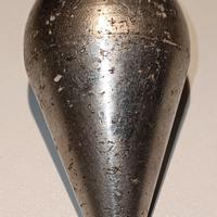 Filo a piombo in acciaio vintage 