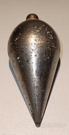 Filo a piombo in acciaio vintage 