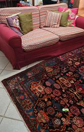 due divani 2/3 posti completamente fatti a mano