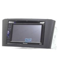 CORNICE NERA PER AUTORADIO 2-DIN PER TOYOTA AVENSI