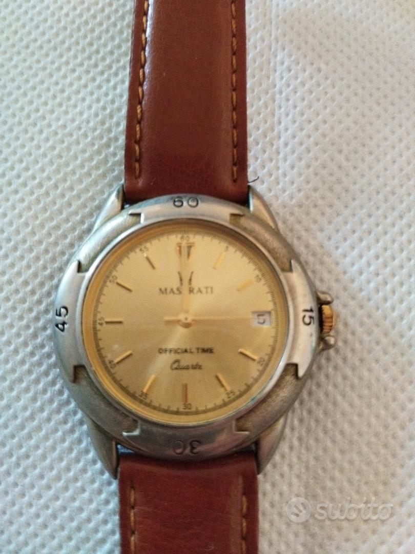 Orologio Maserati vintage da polso Abbigliamento e Accessori In vendita a Trento