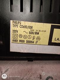 Magnifico lettore cd PHILIPS CD 610, revisionato.