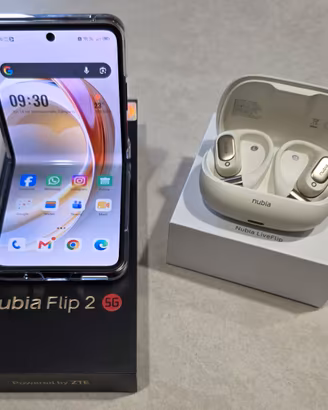 NUBIA FLIP 2 5G con Auricolari originali