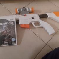 WII  Nintendo gioco " Cabela's Survival"