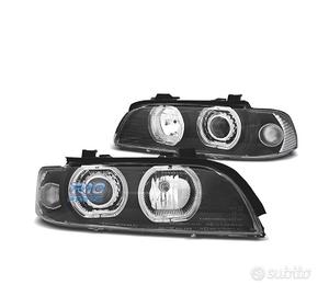 FARI BMW E39 95-03 ANGEL EYES LED CCFL FONDO NERO