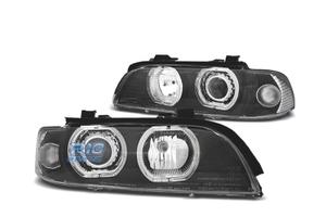FARI BMW E39 95-03 ANGEL EYES LED CCFL FONDO NERO