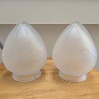 COPPIA VETRI A PIGNA VINTAGE