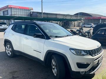 JEEP COMPASS 1.6 MJT LONGITUDE BIANCO TETTO NERO