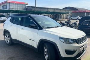 JEEP COMPASS 1.6 MJT LONGITUDE BIANCO TETTO NERO